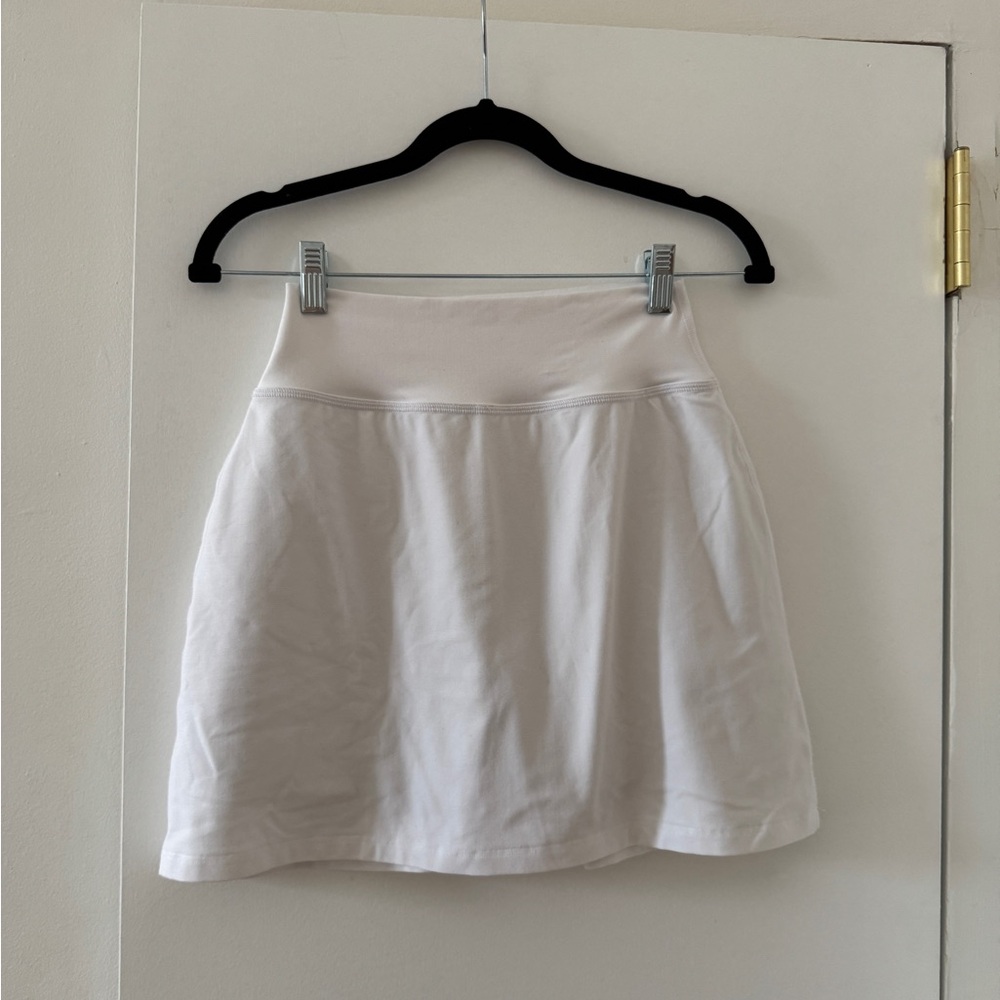 Beyond Yoga Spacedye Movement Skirt — White